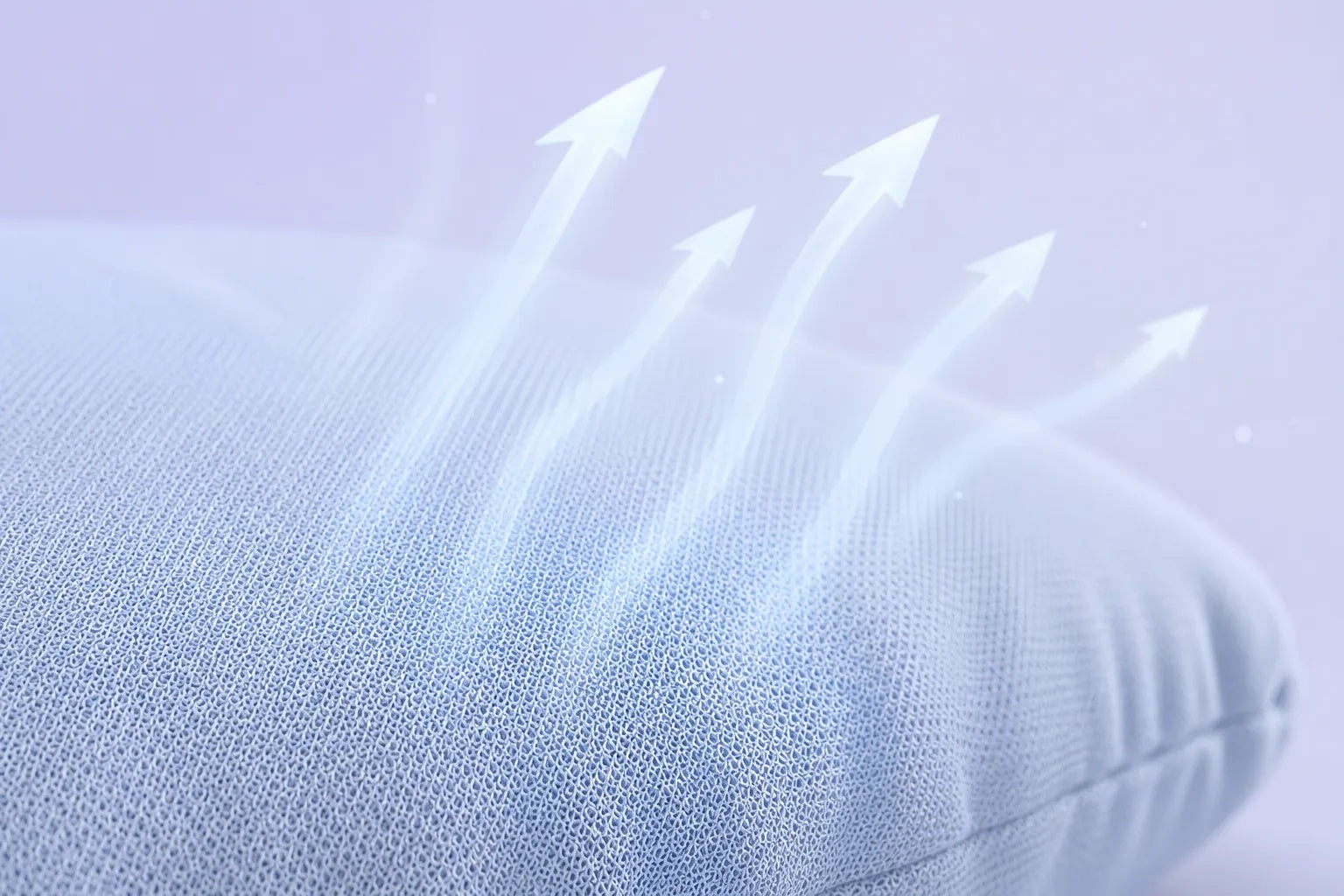 Cloudii cooling pillowcase breathable fabric with airflow