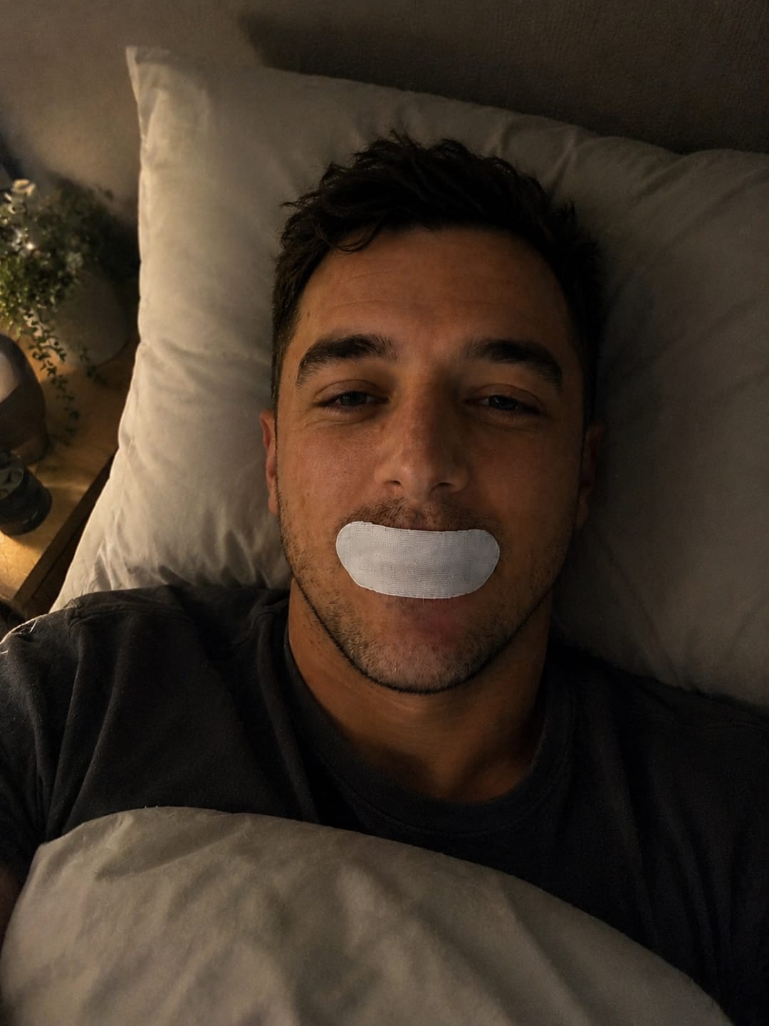 Customer photo review of Pilloway Sleep Strips